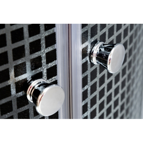 Душевая кабина Deto L 90x90 см с освещением, со средним поддоном - фото 3