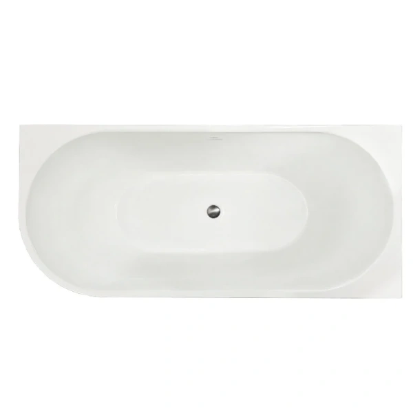 Ванна акриловая Royal Bath Riva RB610312L-GR/RB610312R-GR, 180 x 80 см, левая/правая, цвет белый, асимметричные - фото 5