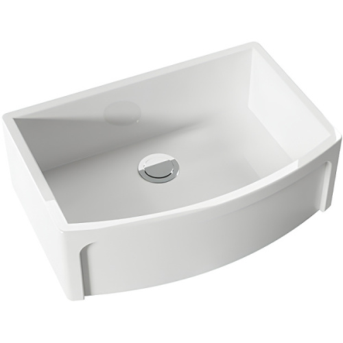 Мойка для кухни Kerasan Hannah 60 см белая - фото 1