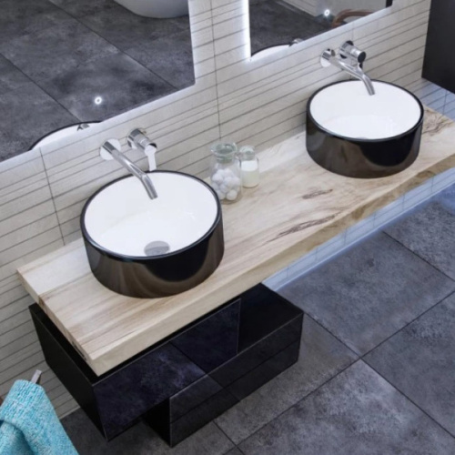 Тума под раковину подвесная Velvex Loft 44 см - фото 2