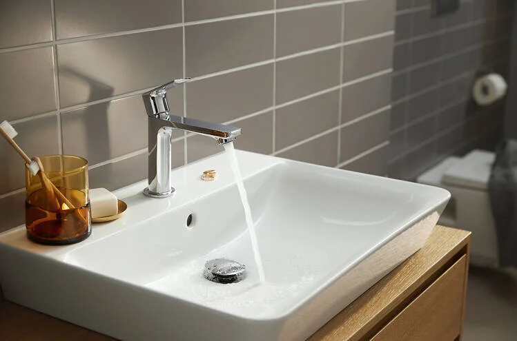 Смеситель для раковины Hansgrohe Rebris хром, однорычажные, двухрычажные - фото 7