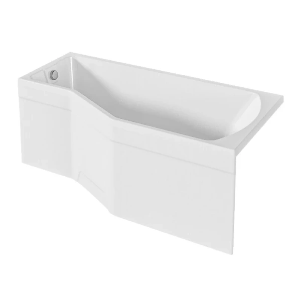 Ванна акриловая 1MarKa Convey 01кон1775лкп/01кон1775пкп, 170 x 75 см, левая/правая, цвет белый - фото 4
