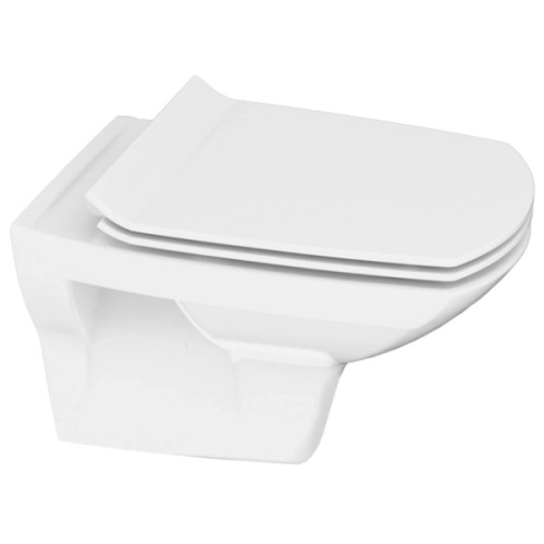 Унитаз подвесной Cersanit Carina безободковый, без бачка, со скрытым бачком - фото 3