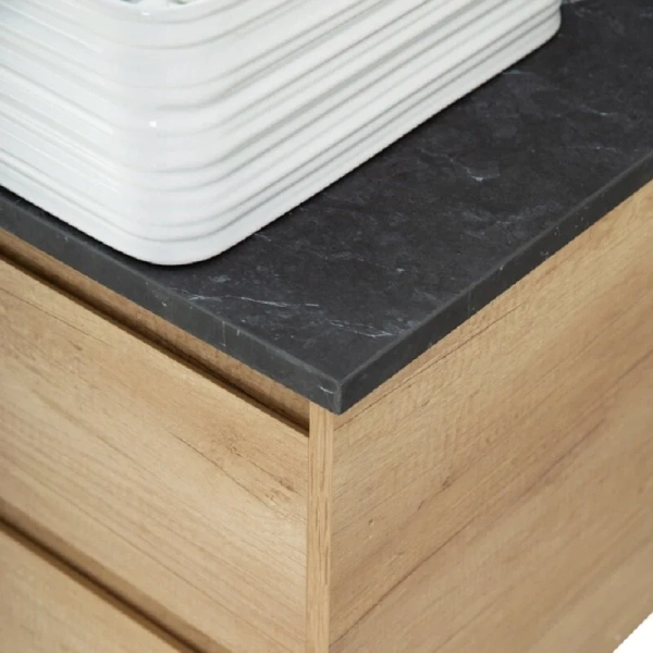 Тумба под раковину подвесная BelBagno Kraft 90 см bianco opaco - фото 3