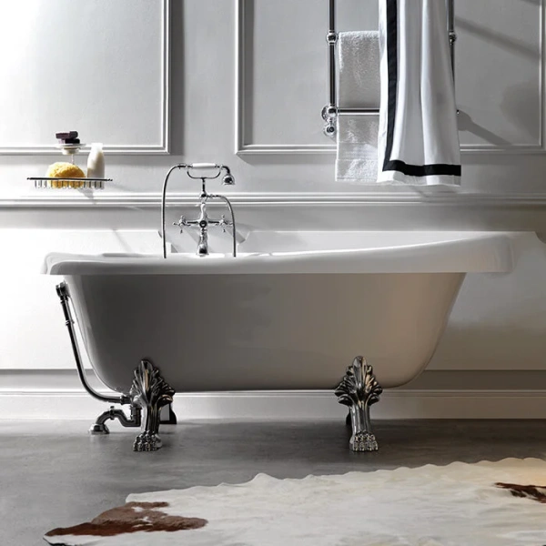 Ванна отдельностоящая ножки цвет хром 170х77 Kerasan Retro - фото 1