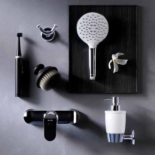 Смеситель для душа AM.PM Like хром, с 2 монтажными отверстиями - фото 8