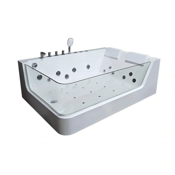 Ванна гидромассажная Frank 170 x 120 см, левая/правая, F107L/F107R, белый - фото 2