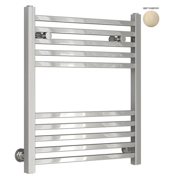 Полотенцесушитель водяной Сунержа Модус 50х60 см светлая слоновая кость - фото 5