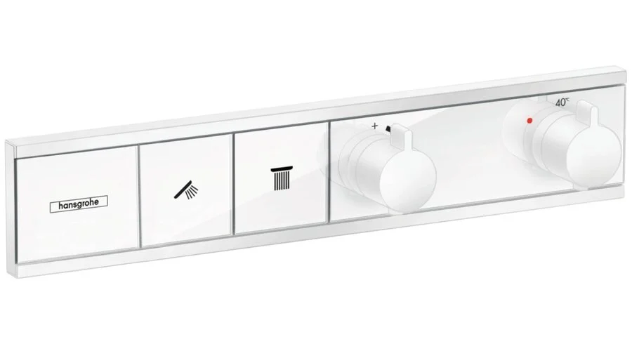 Смеситель для душа Hansgrohe Rainselect 15380 на 2 потребителя - фото 1