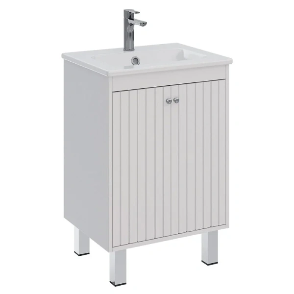 Тумба с раковиной Lemark Romance LM07R60T 60 см 2-х дверная