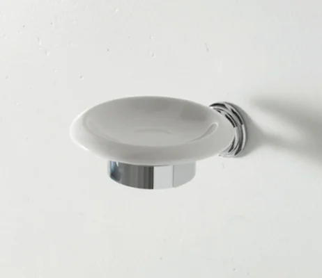 Мыльница, цвет хром, ArtCeram Victoria - фото 1