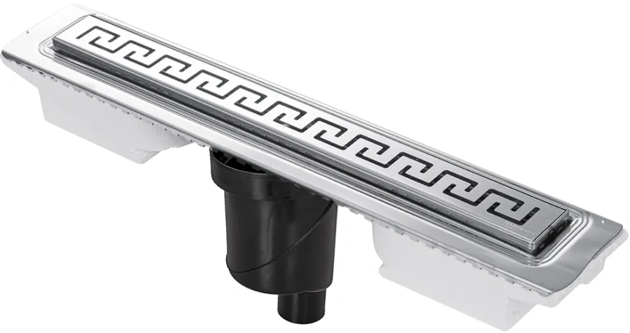 Душевой лоток BERGES B1 Antik 60 см матовый хром - фото 1