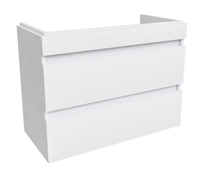 Тумба под раковину подвесная IDDIS Zodiac 80 см белая - фото 1