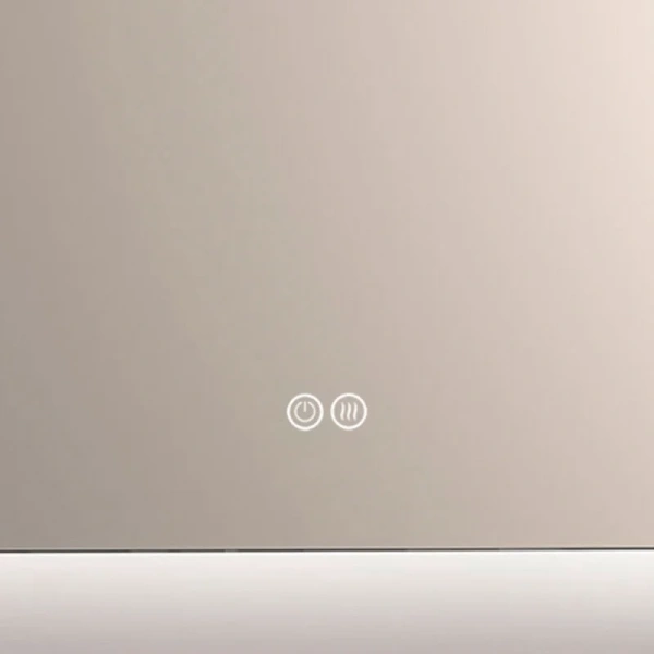 Зеркало с подсветкой Vincea 60 см c сенсорным выключателем и диммером, с функцией антизапотевания, полотно - фото 4