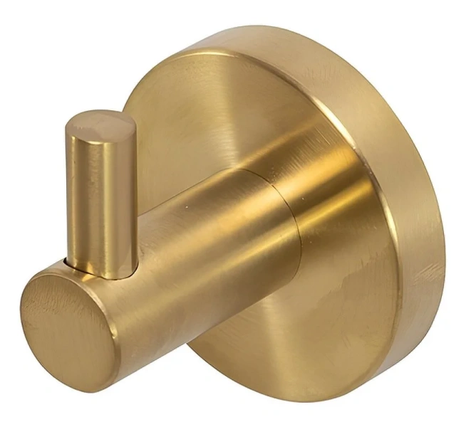 Крючок для ванной Cezares Relax брашированное золото - фото 1