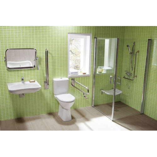 Унитаз под бачок, горизонтальный выпуск, Jika Olymp, недорогие, компакт - фото 3