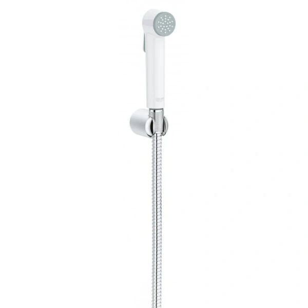 Гигиенический душ с держателем и шлангом Grohe Tempesta-F белый - фото 1