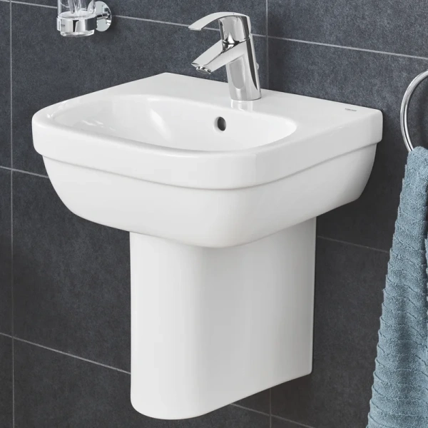 Раковина Grohe Euro Ceramic 45 см альпин-белый, подвесные, пристенные - фото 3