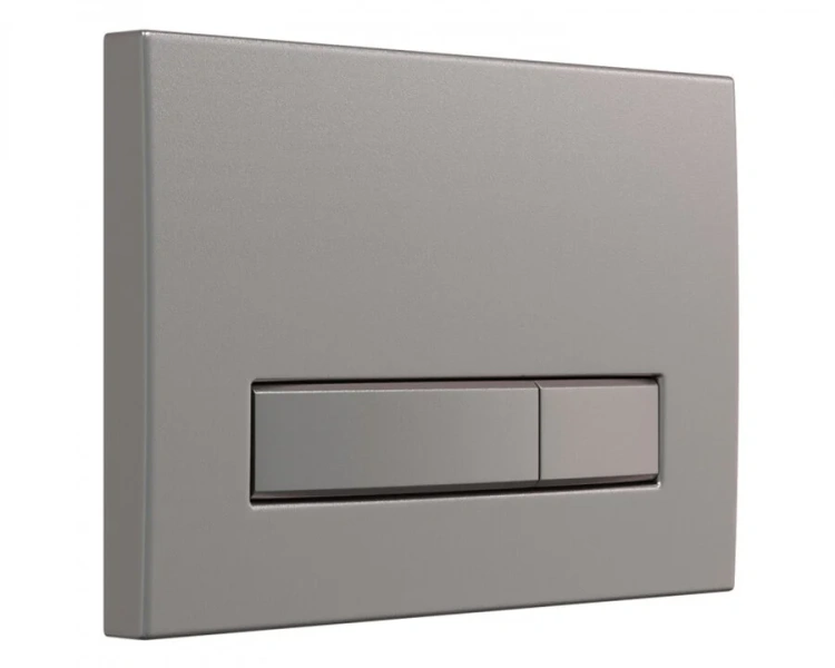 Клавиша смыва Berges Atom Line матовый никель - фото 2