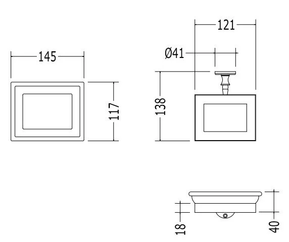 Мыльница для ванной керамическая, цвет белый фурнитура хром, Devon&Devon First Class index_1 - фото 3