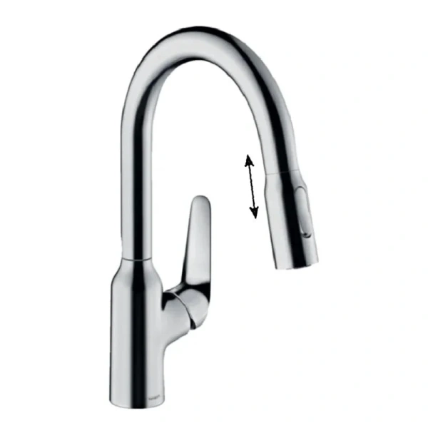 Смеситель для кухни Hansgrohe Focus M42 хром - фото 1