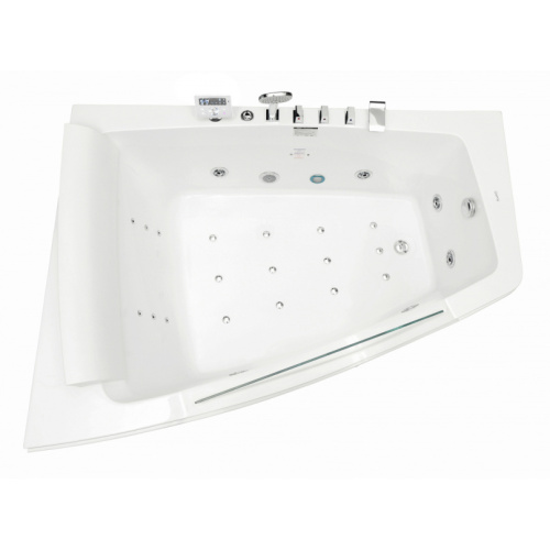 Акриловая ванна левосторонняя пристенная Gemy G9056 K L, современныe, hi-tech - фото 3