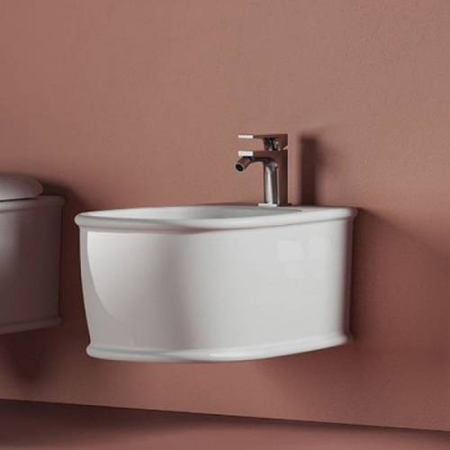 Биде подвесное, белое, Artceram Atelier, современные, hi-tech - фото 2