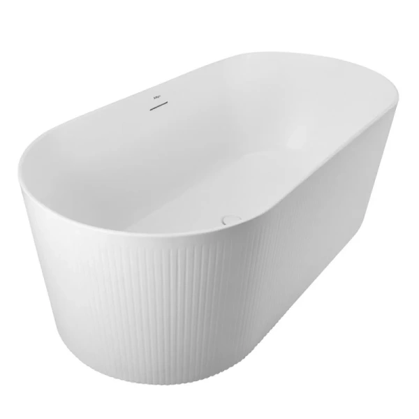 Ванна акриловая BelBagno 170x80 см белая матовая - фото 2