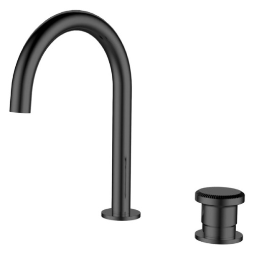Смеситель для раковины ALTROBAGNO Ricco 010907 черный матовый - фото 1