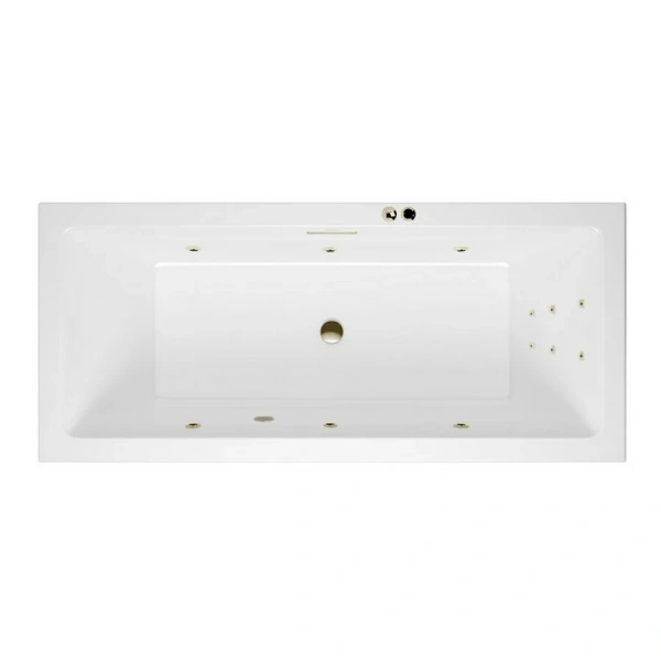 Ванна гидромассажная Excellent Heaven Slim Line 180 x 80 см, белый/бронза, WAEX.HEV18S.LINE.BR - фото 2