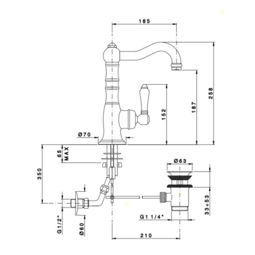 Схема, для раковины - фото 2