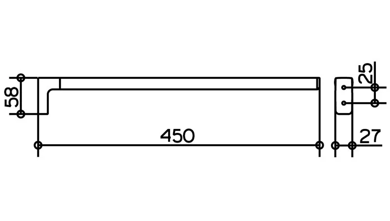Полотенцедержатель для ванной Keuco Moll 12722 - фото 4