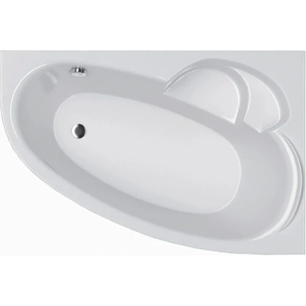 Ванна акриловая Alba Spa Katrina ВАС028030П100/ВАС029030Л100, 170 x 110 см, цвет белый, правая/левая - фото 1