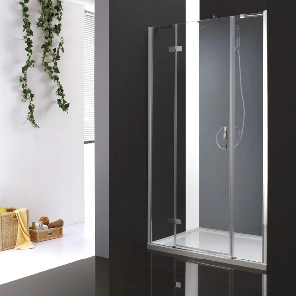 Душевая дверь в нишу Cezares Bergamo 150 см левая - фото 4