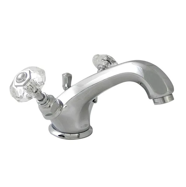 Смеситель для раковины, ручка 15 Crystal Handle, Nicolazzi Teide 1932 - фото 1