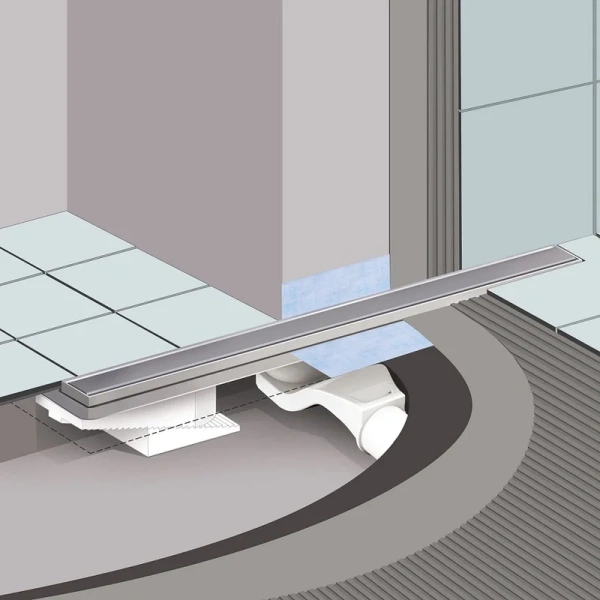 Душевой лоток BERGES B1 Keramik 80 см золото, душевой лоток index_1 - фото 9
