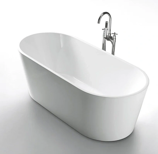 Ванна акриловая BelBagno 170х80 см отдельностоящая - фото 2