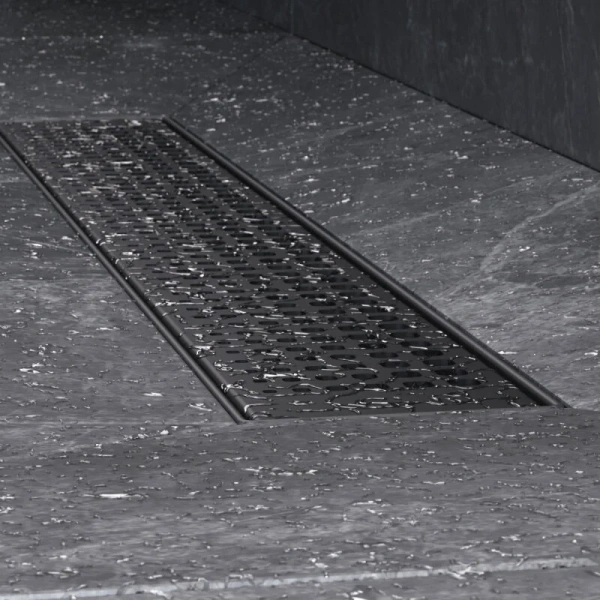 Душевой лоток Am.Pm MasterFlow 50 см черный матовый, с сухим затвором, с мокрым затвором - фото 6