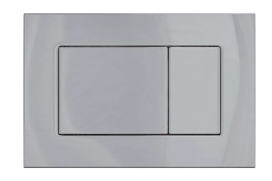 Клавиша смыва Berges Atom хром глянец - фото 1