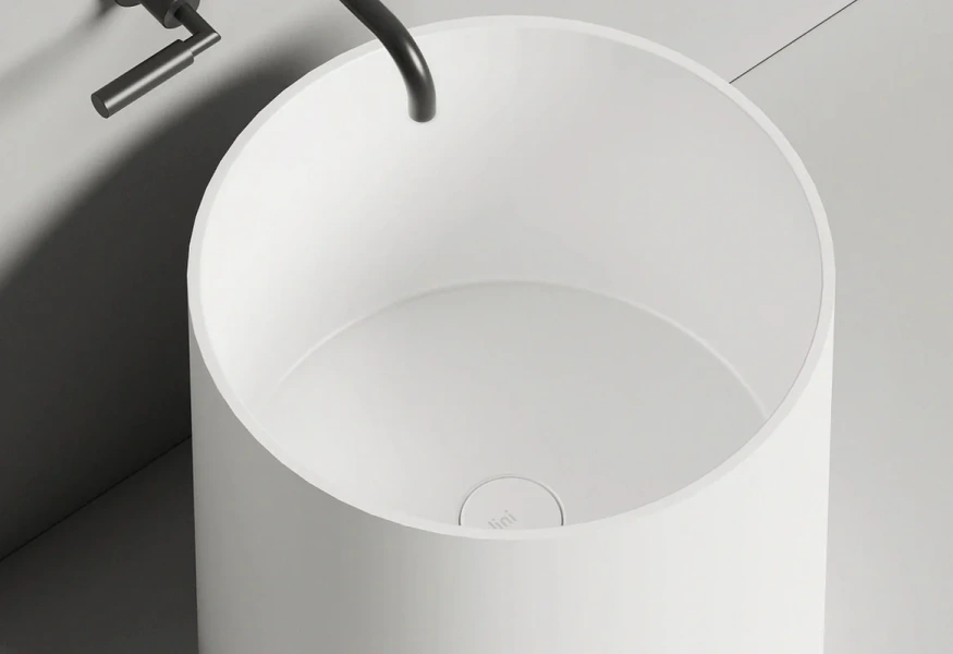 Раковина Salini Armonia 04 46 см белый глянцевый - фото 3