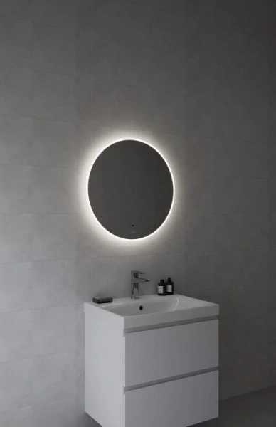 Зеркало с подсветкой Cersanit Eclipse 60 см круглое, с подсветкой - фото 8