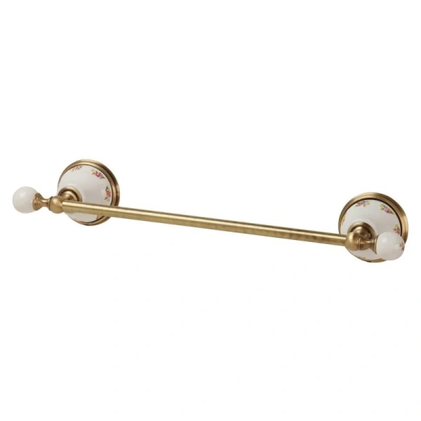 Полотенцедержатель Migliore Provance 17 с декором на керамике