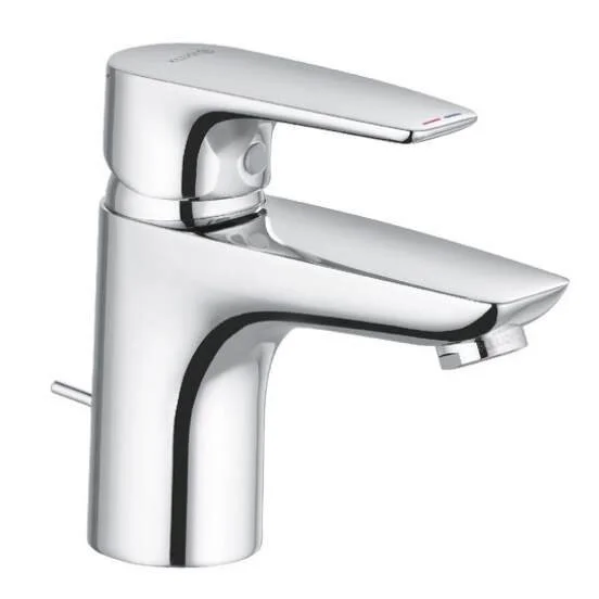 Смеситель для раковины Kludi Pure&Solid с донным клапаном - фото 1