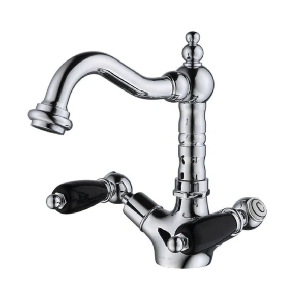 Смеситель Caprigo Adria-Classic 03B-526-crm, для раковины, цвет хром - фото 1