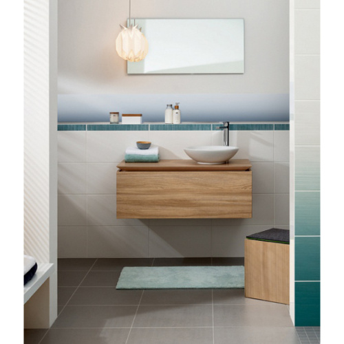 Раковина накладная Villeroy & Boch Loop & Friends 38 см альпийский белый, белые - фото 4