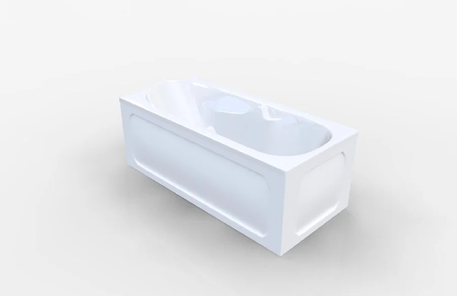 Акриловая ванна 1MarKa Vita 01вит1670 160 x 70 см, цвет белый - фото 4