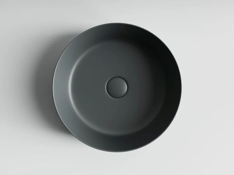 Раковина Ceramica Nova Element 39 см темный антрацит матовая, 40 см - фото 6