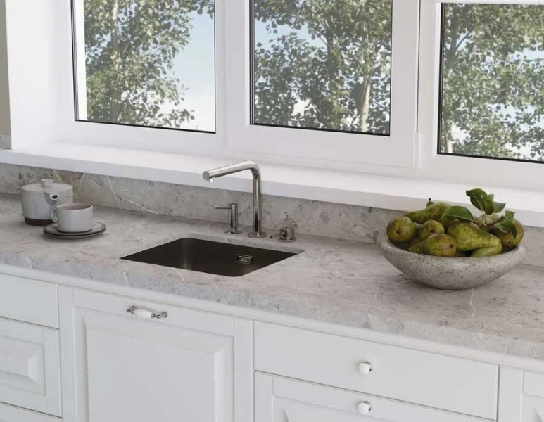 Мойка для кухни Omoikiri Tadzava 44-U/I Ultra IN 44 см нержавеющая сталь, из нержавеющей стали, стальные, металлические - фото 3