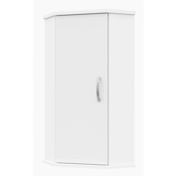 Шкаф-пенал подвесной Misty Лилия 34 см белый - фото 3