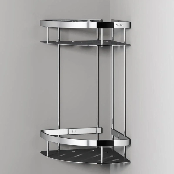 Полочка для ванной AM.PM Sense L угловая двухъярусная - фото 4
